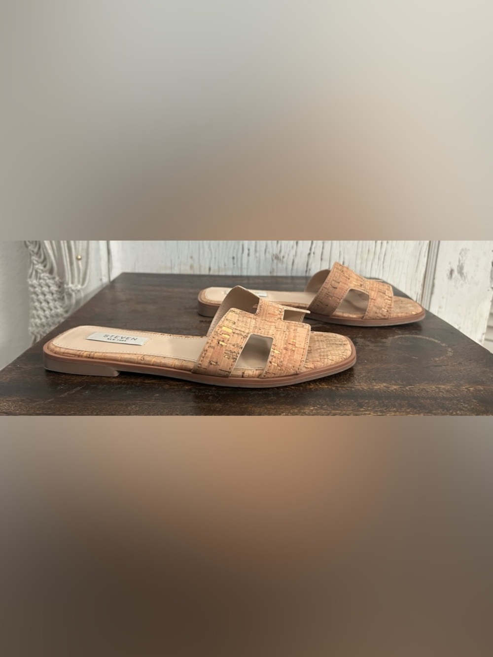 Steven New York Harlien Cork Slide Sandal - Picture 9 of 10